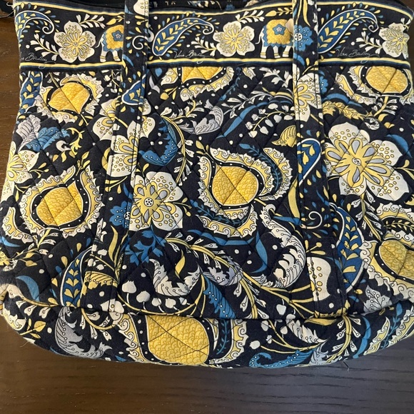 Vera Bradley, Tote in Retired Ellie Blue - Picture 8 of 12